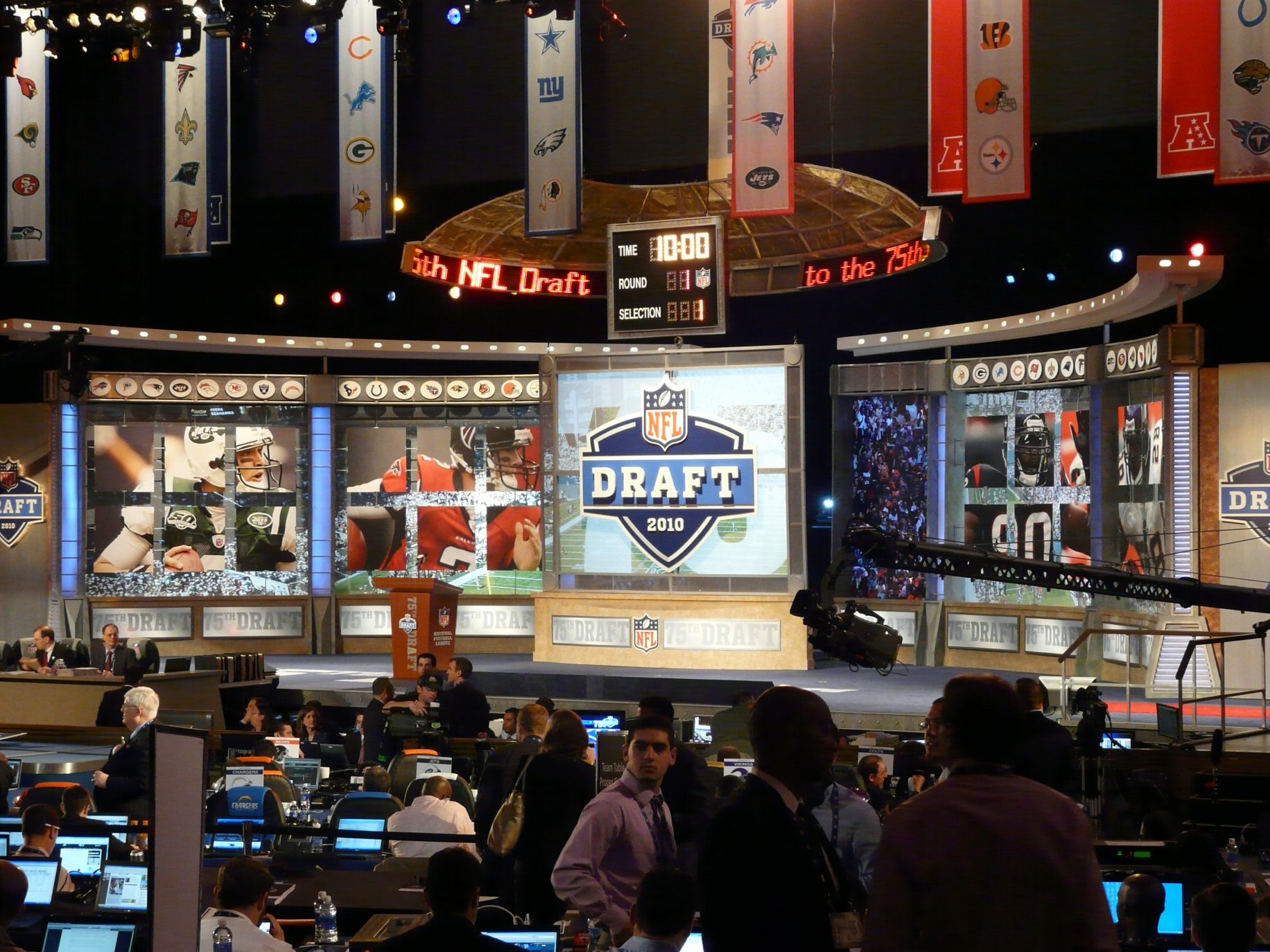 NFL Draft. Photo Credit: Marianne O'Leary | Under Creative Commons License
