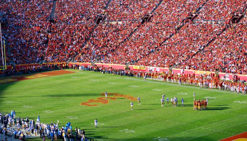 USC Trojans And The LA Coliseum. Photo Credit: Eric Chan | Under Creative Commons License