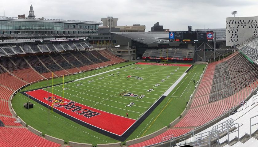 University of Cincinnati Nippert Stadium. Photo Credit: Wikimedia Commons | Under Creative Commons License