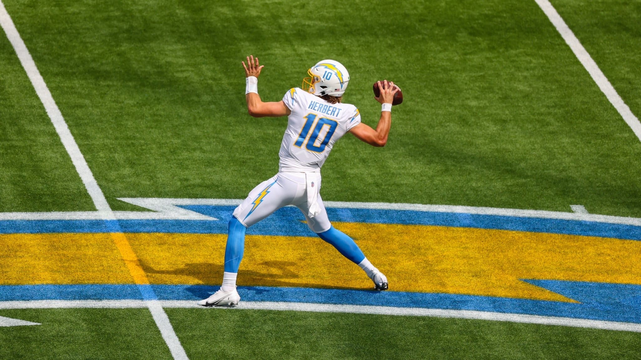 Los Angeles Chargers Quarterback Justin Herbert. Photo Credit: Chargers Twitter/Social Media