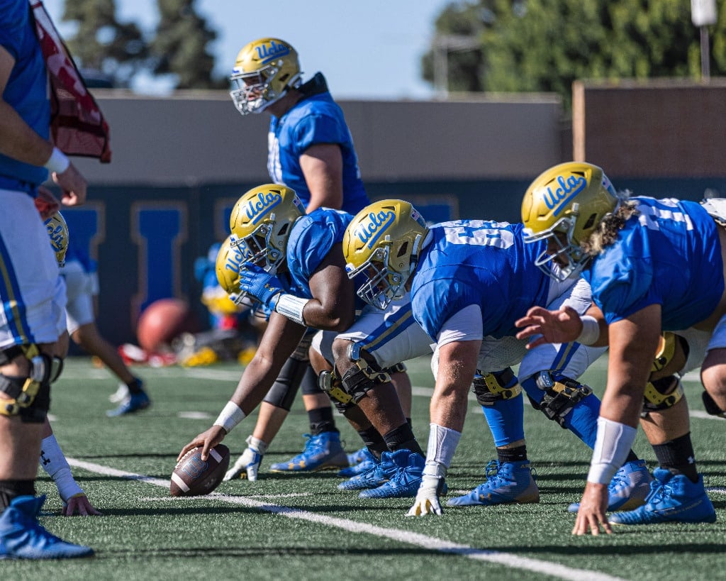 UCLA Spring Practice. Photo Credit: UCLA Athletics