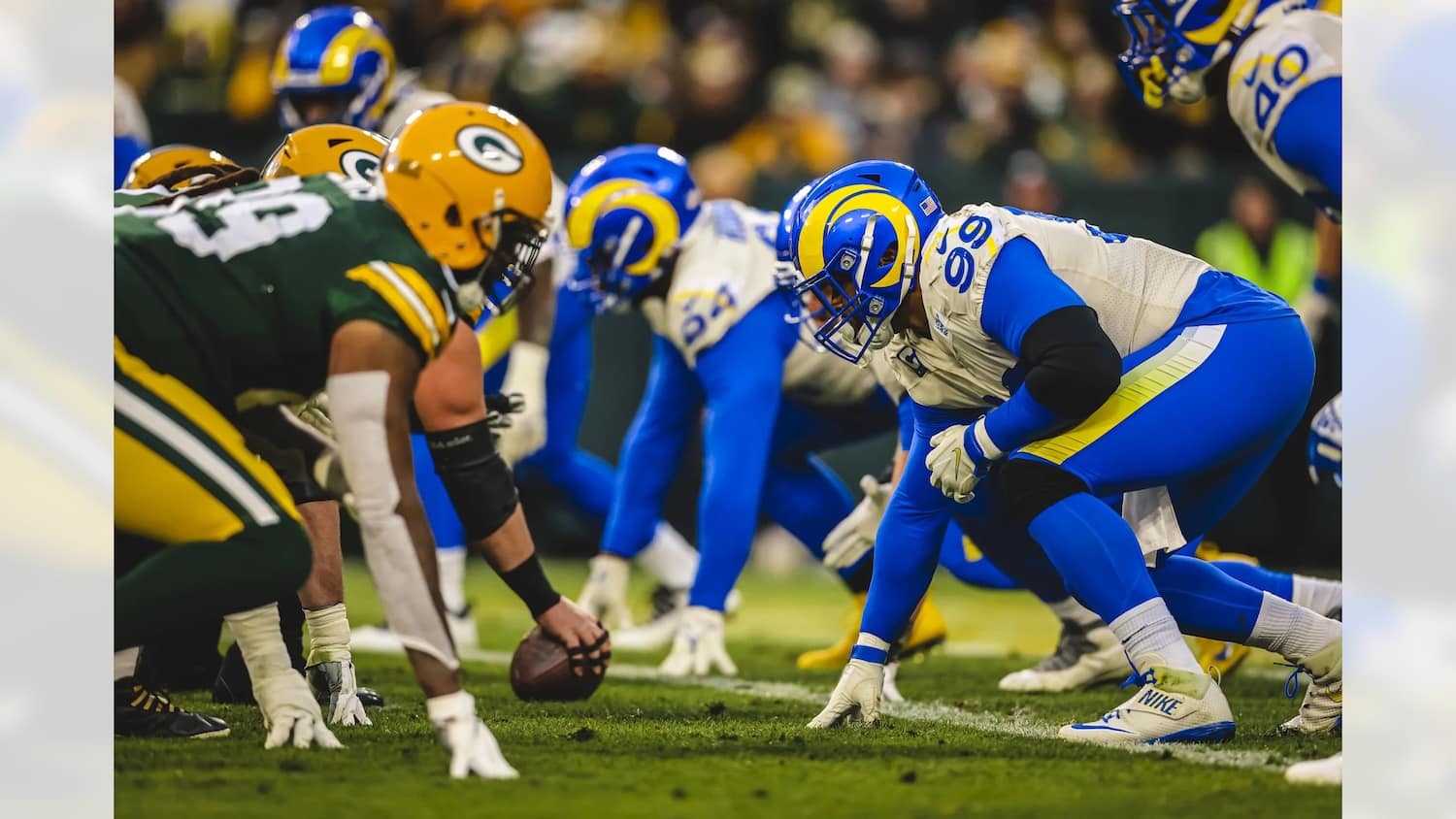 Los Angeles Rams Take On The Green Bay Packers. Photo Credit: Brevin Townsell | LA Rams