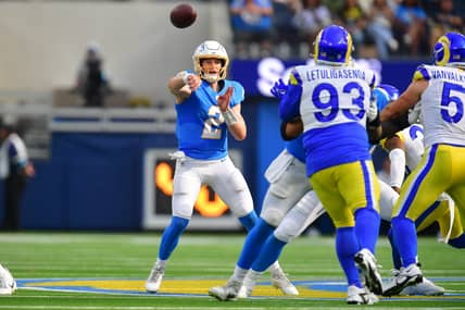 NFL: Los Angeles Rams at Los Angeles Chargers | QB Easton Stick