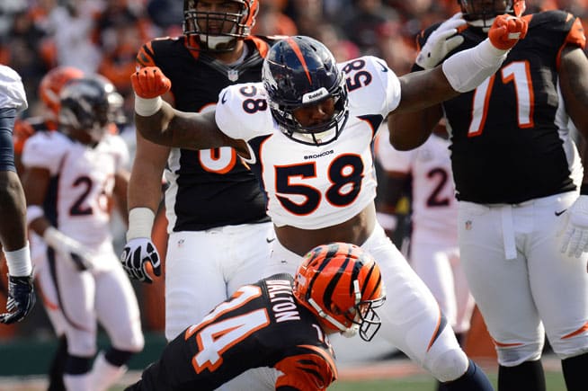 The Denver Broncos beat up on the Cincinnati Bengals in a week 3 show down