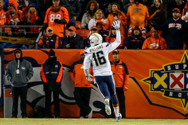 San Diego Chargers hope that wide receiver Tyrell Williams can fill Keenan Allen's large shoes
