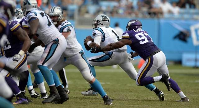 The Minnesota Vikings beat up on the Carolina Panthers in week 3 defeating them 22-10