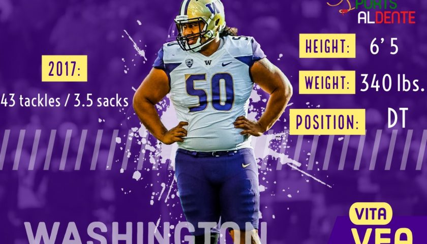 Fiesta Bowl: Washington's Vita Vea grows into Pac-12 Defensive