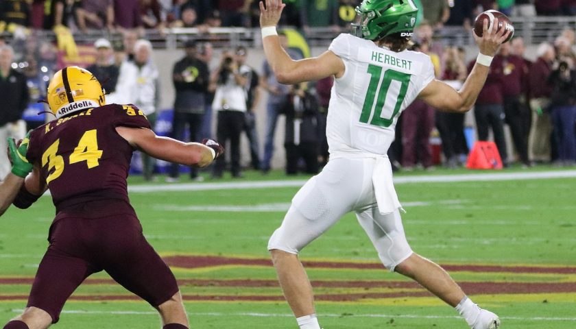 What if Giants had drafted Chargers' Justin Herbert instead of Daniel