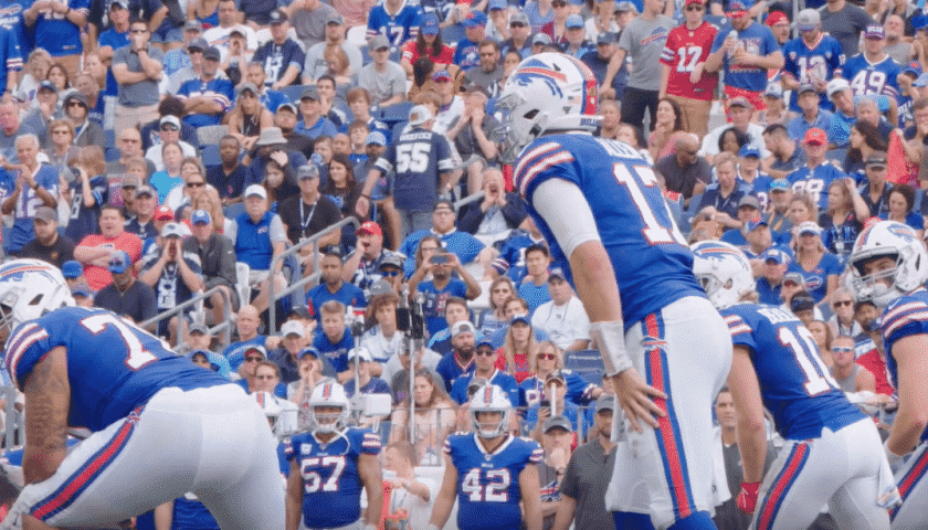 Josh Allen isn't the only one in costume: Bills fans tailgate in