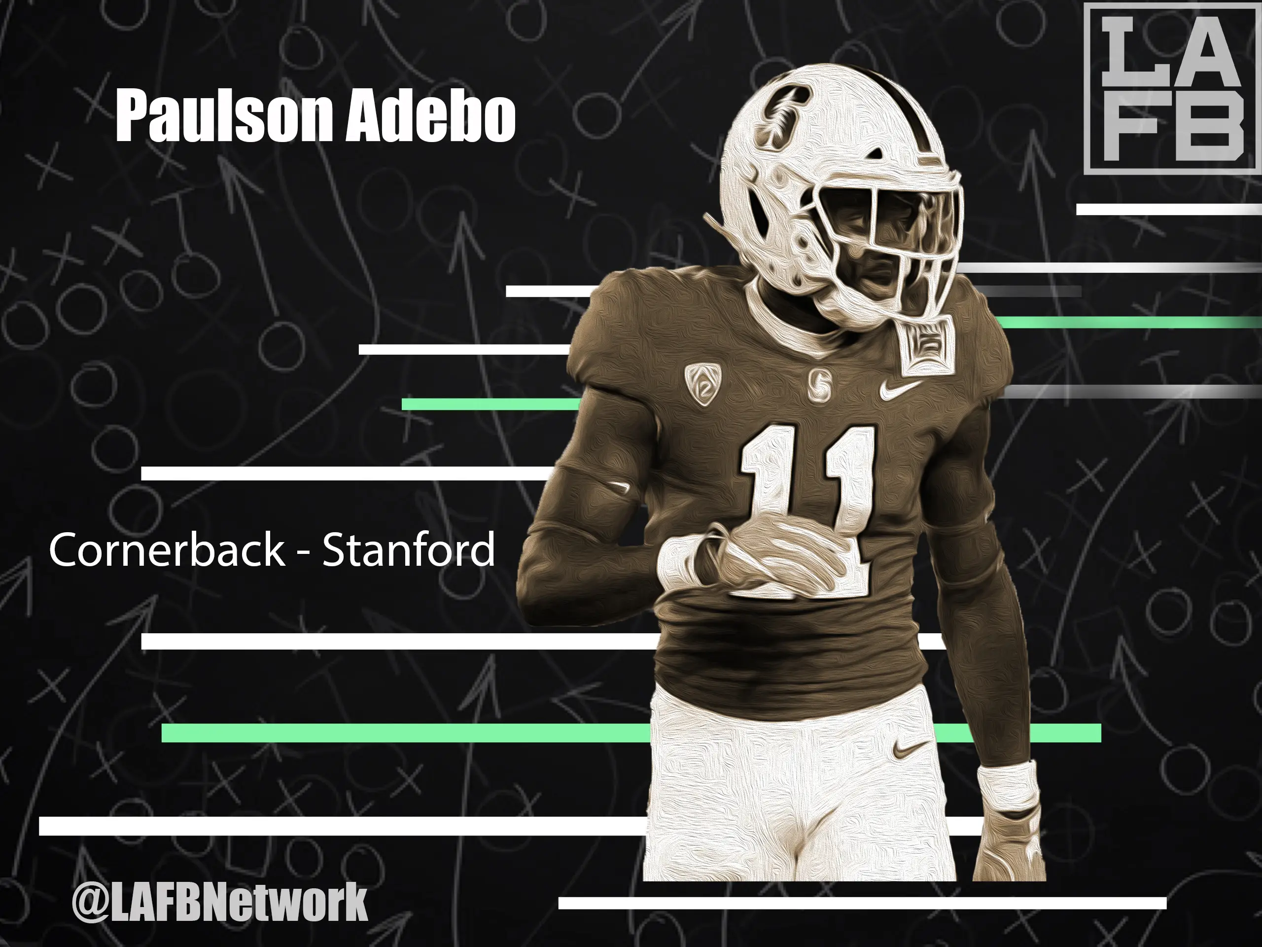 Paulson Adebo NFL Draft Profile - LAFB Network