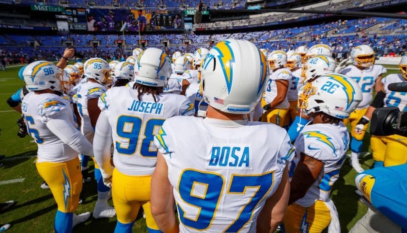 Chargers lose pass rusher Joey Bosa, LT Rashawn Slater to injury