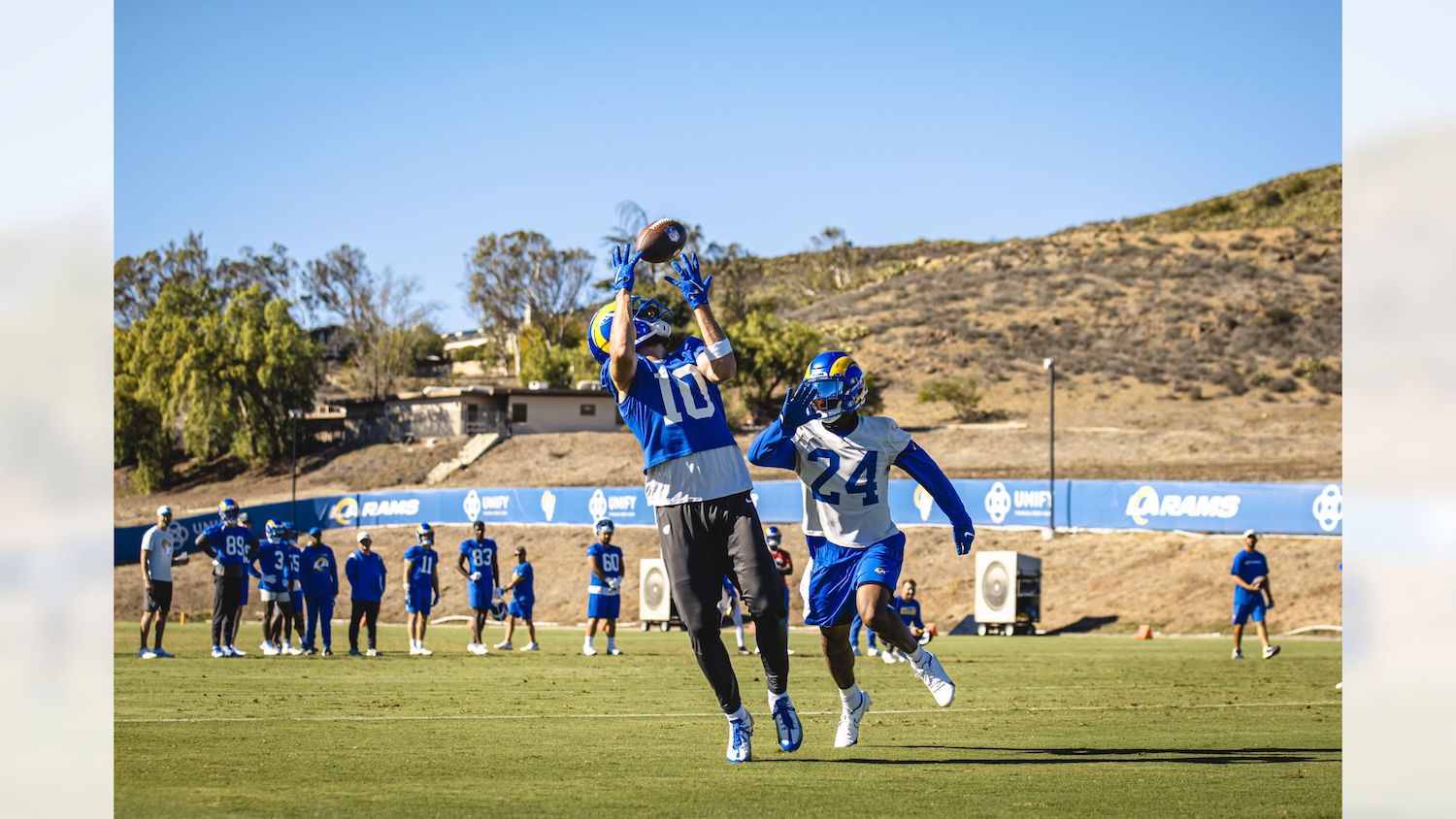 Los Angeles Rams Wide Receiver Cooper Kupp During Practice. Photo Credit: Brevin Townsell | Los Angeles Rams