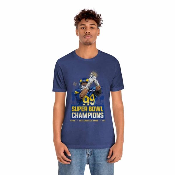 Aaron Donald Ring Me La Rams Champions Super Bowl Unisex T-Shirt - Teeruto