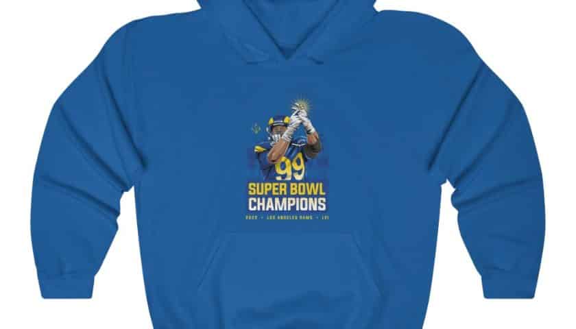 Aaron Donald Champ Hooded Sweatshirt - LAFB Network