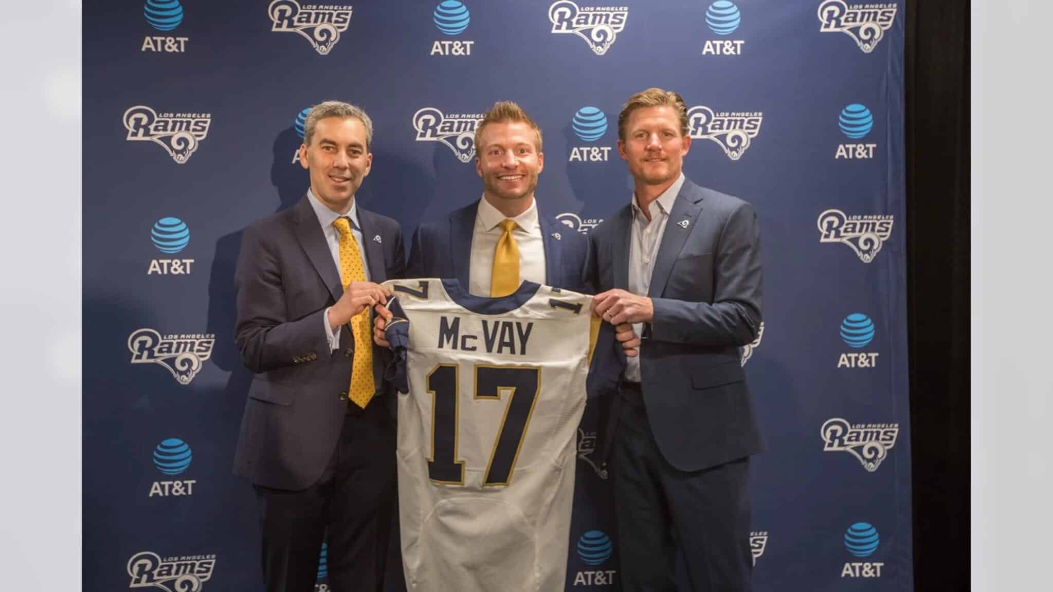 Rams' Sean McVay on contract after passing on  offer