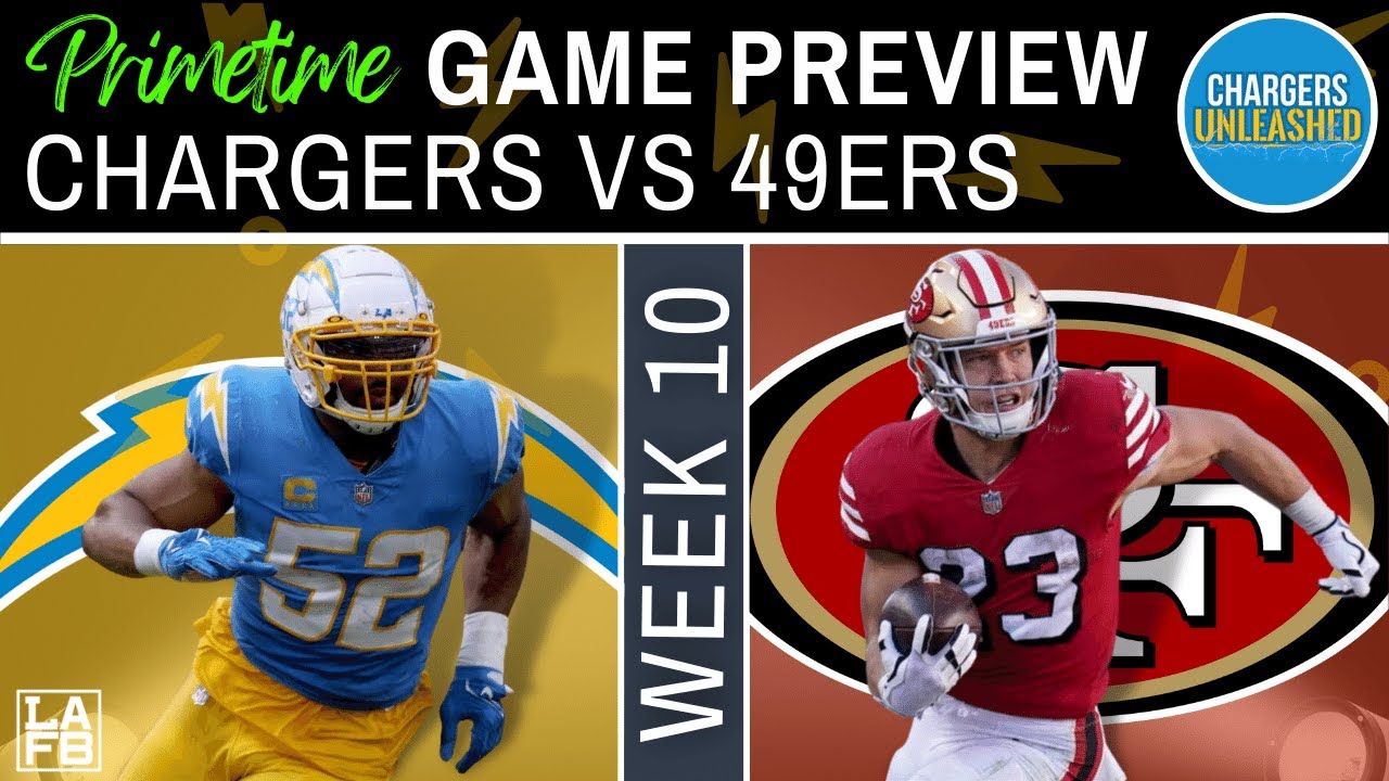 Chargers Unleashed: Week 10 SNF PRIMETIME Preview  Injury Updates,  Storylines, Justin Herbert & Consistency - LAFB Network