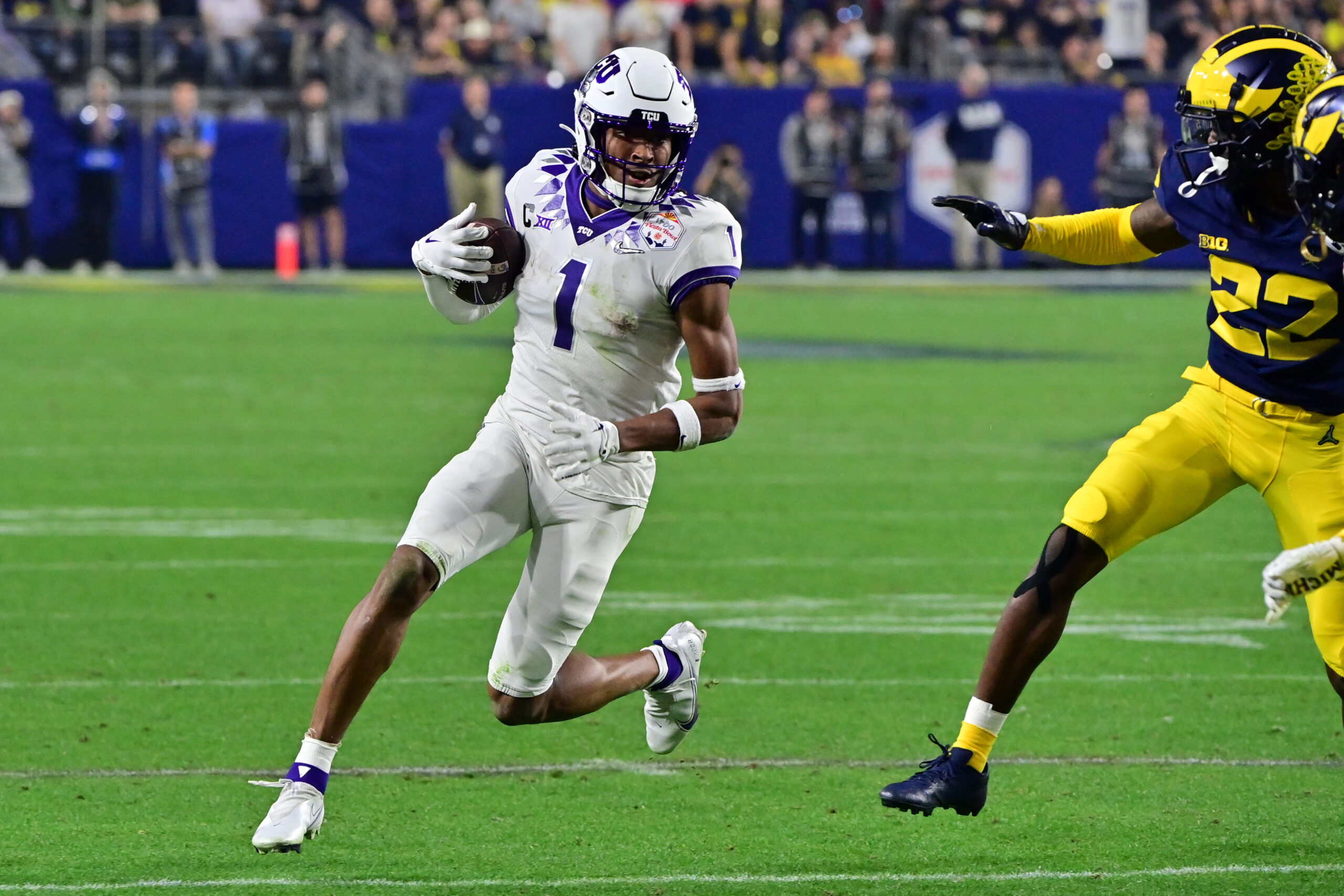 Chargers draft TCU wide receiver Quentin Johnston at No. 21