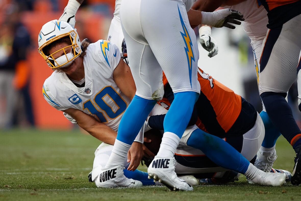 Los Angeles Chargers Quarterback, Justin Herbert, Put On SeasonEnding