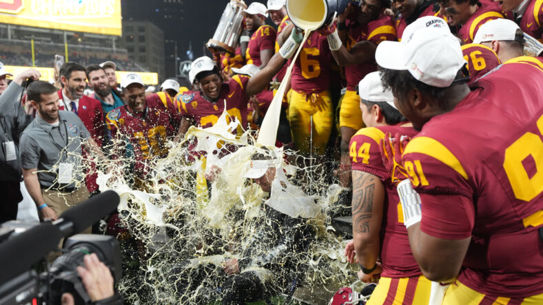 NCAA Football: Holiday Bowl-Louisville at Southern California