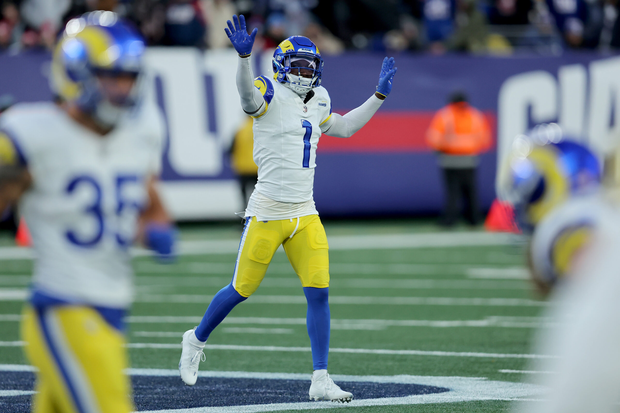 NFL: Los Angeles Rams at New York Giants