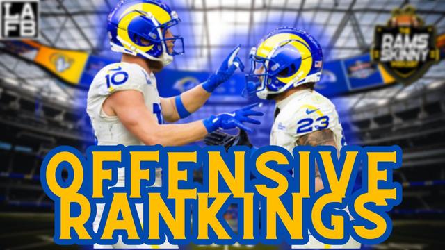 Where Do The Los Angeles Rams Offensive Players Rank Among The Rest Of The NFL?