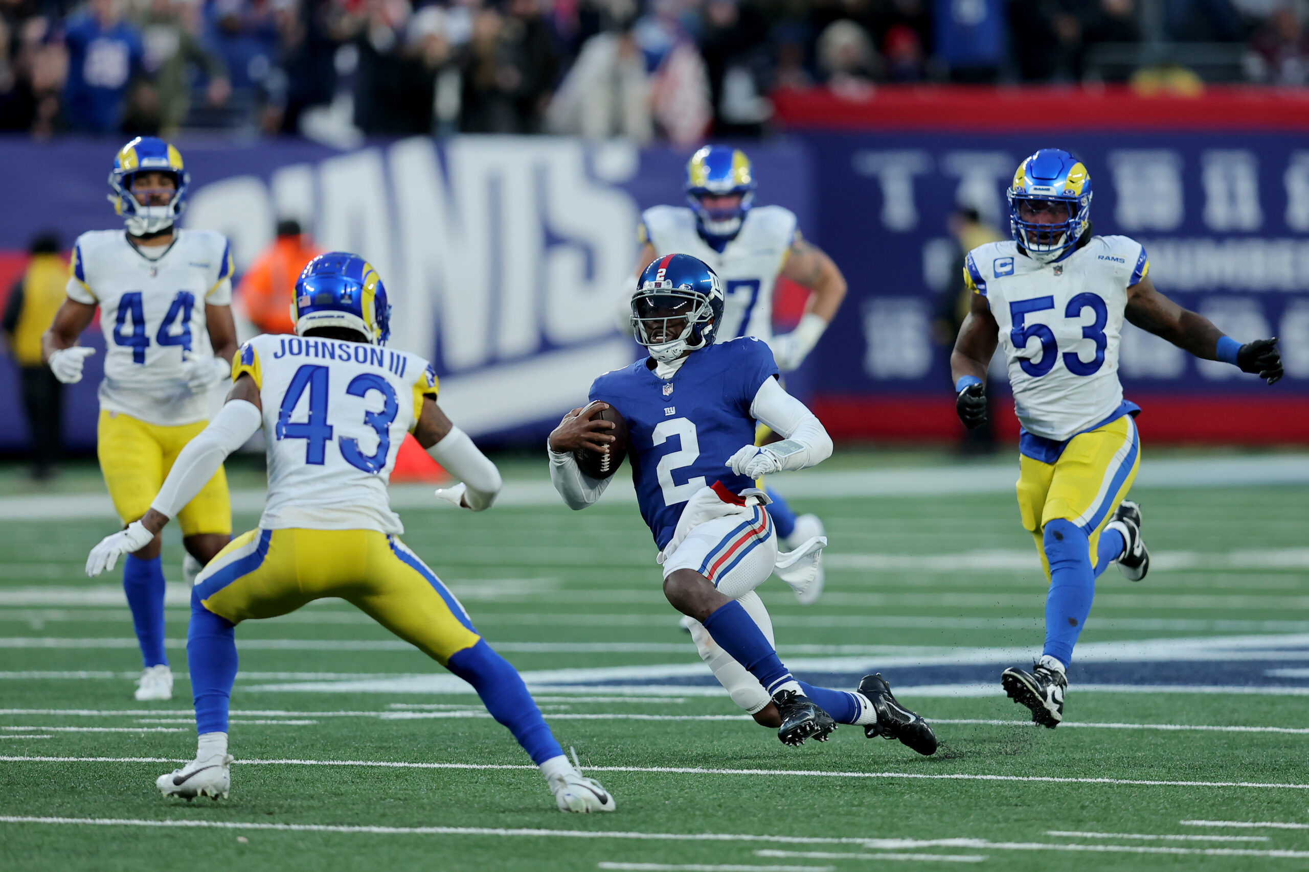 NFL: Los Angeles Rams at New York Giants