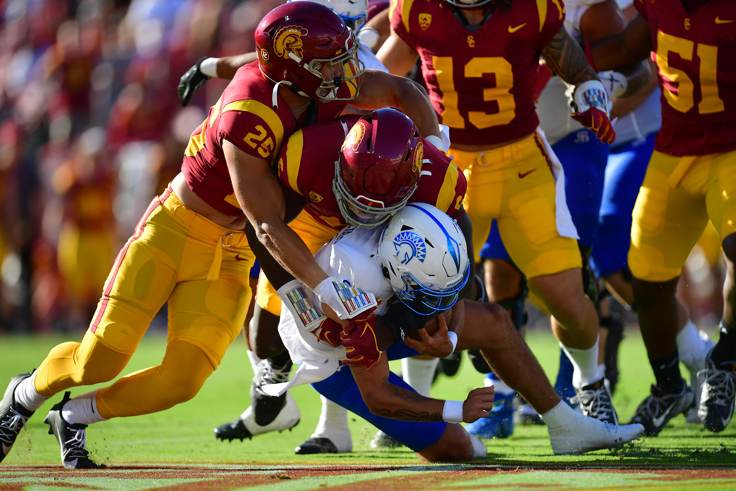 NCAA Football: San Jose State at Southern California