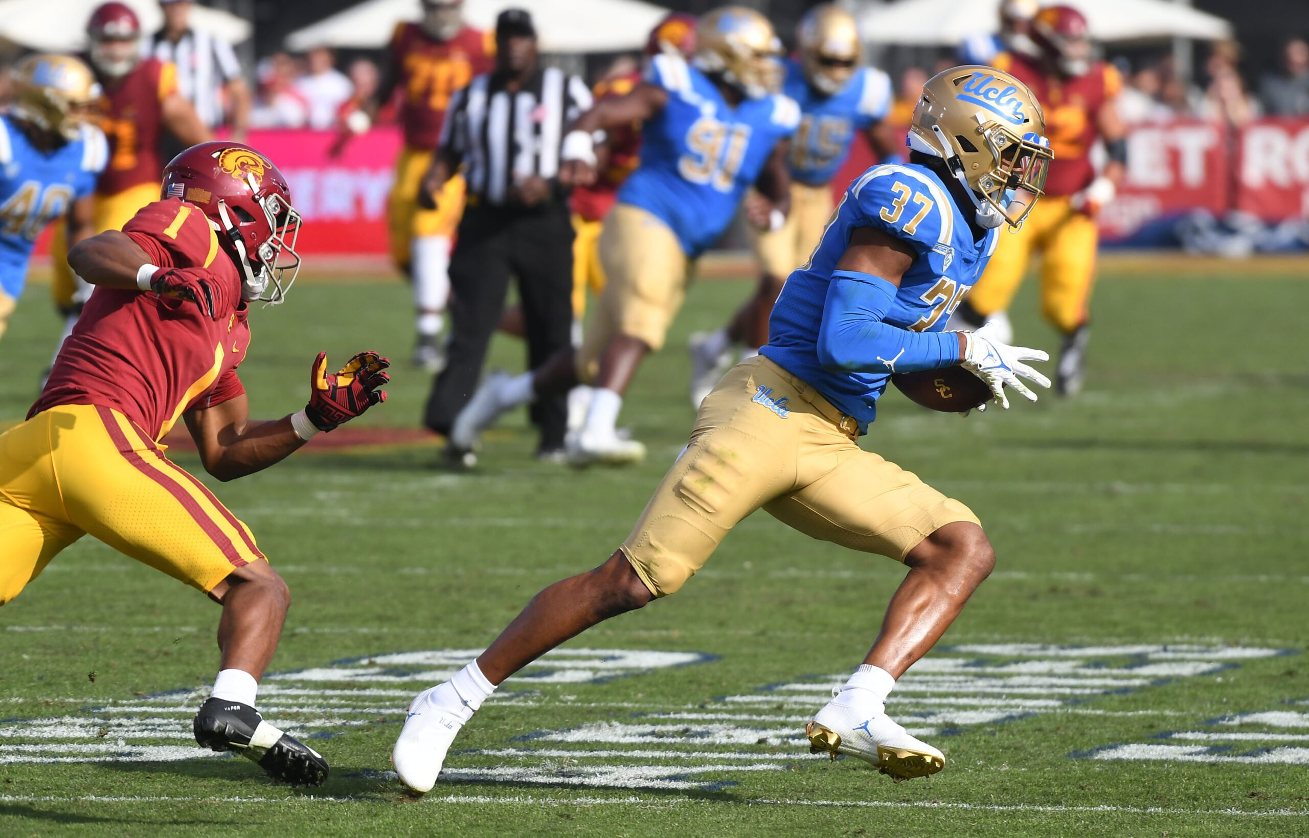 NCAA Football: UCLA at Southern California