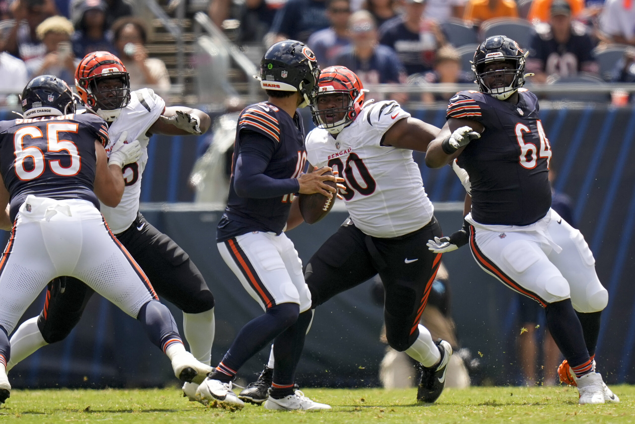 NFL: Cincinnati Bengals at Chicago Bears Caleb Williams