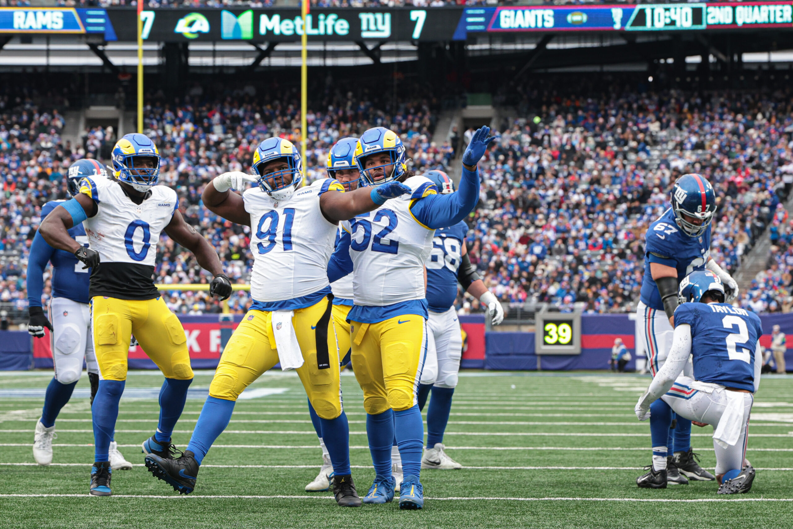 NFL: Los Angeles Rams at New York Giants