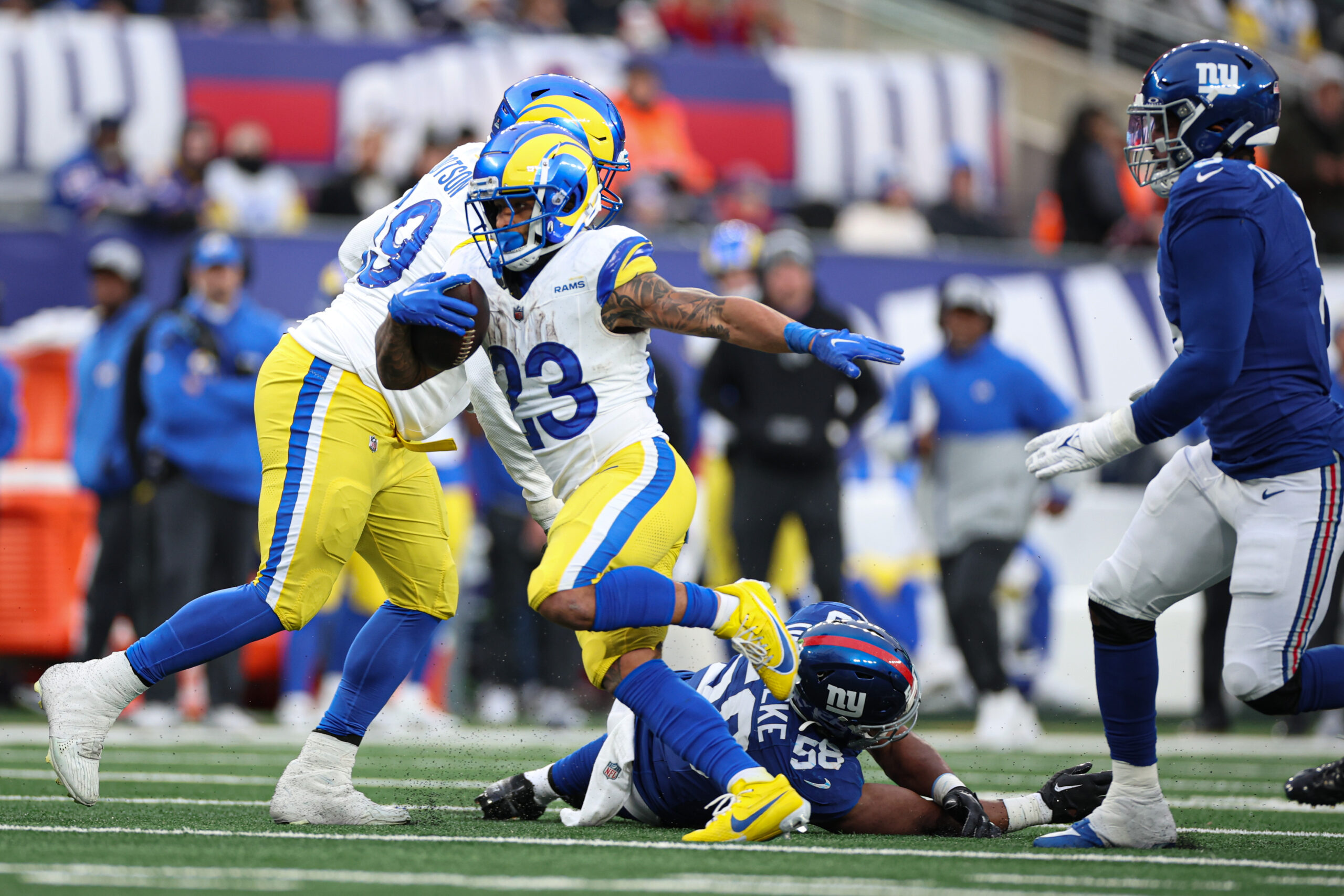 NFL: Los Angeles Rams at New York Giants