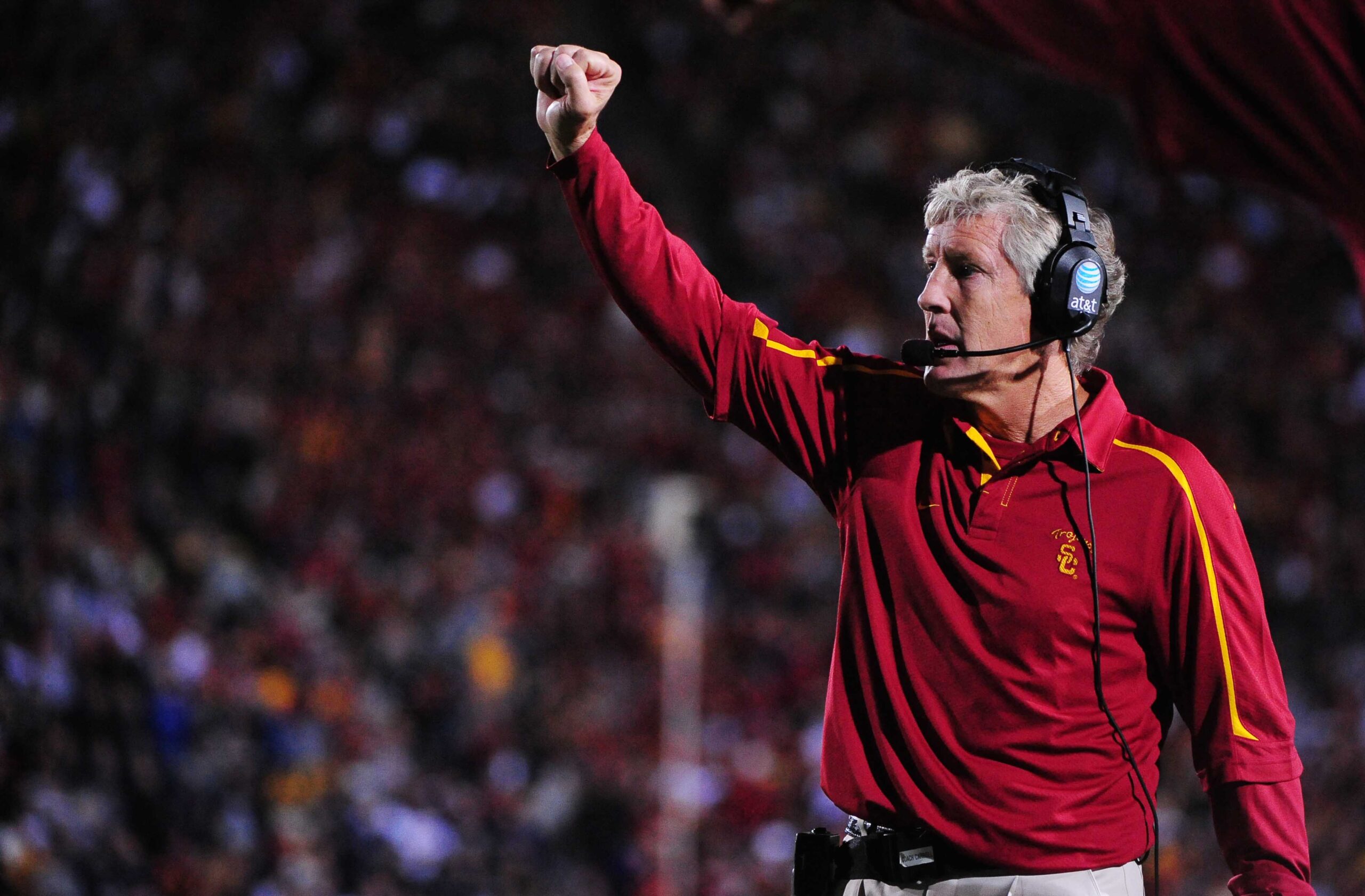 Former USC Football Coach Pete Carroll