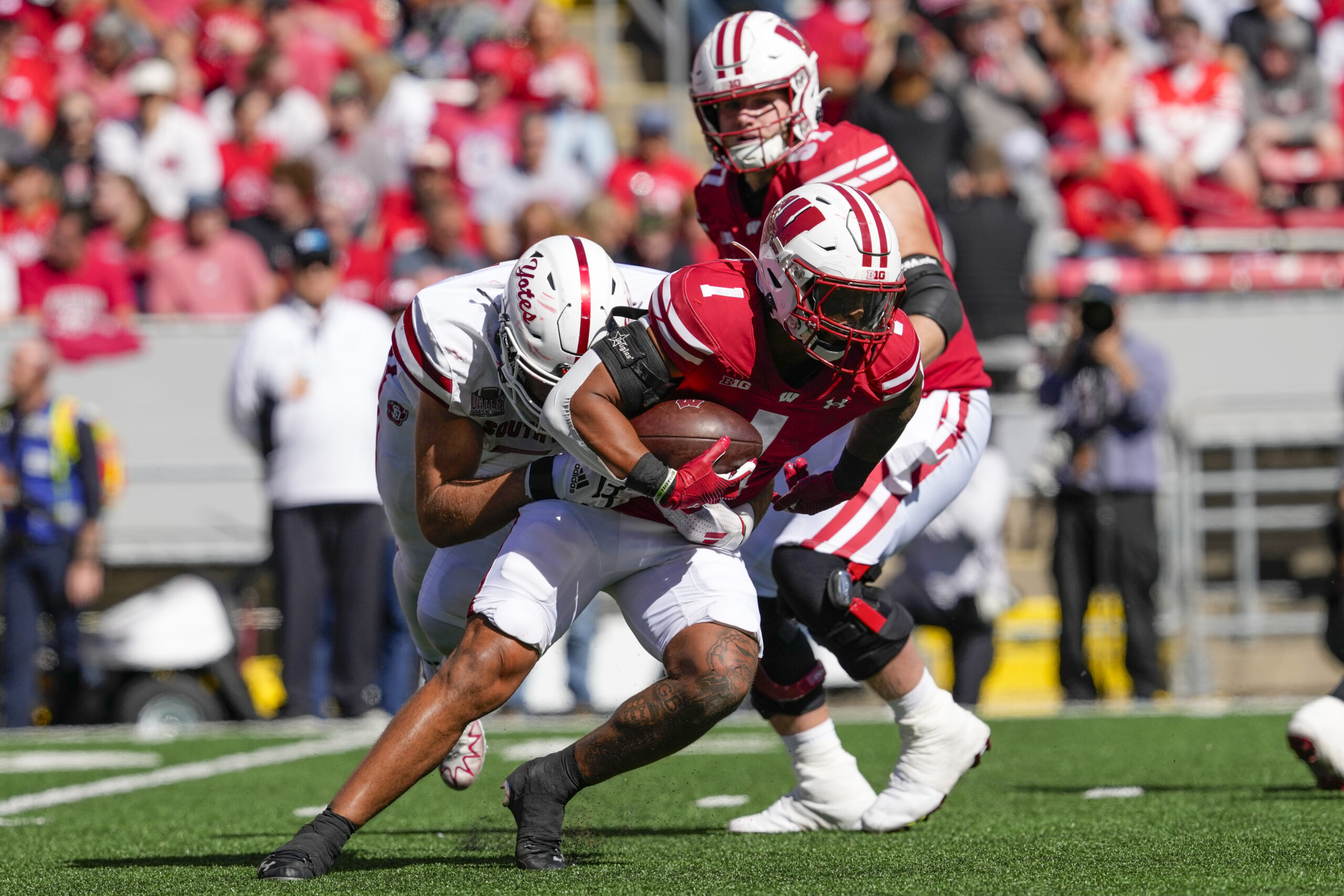 NCAA Football: South Dakota at Wisconsin