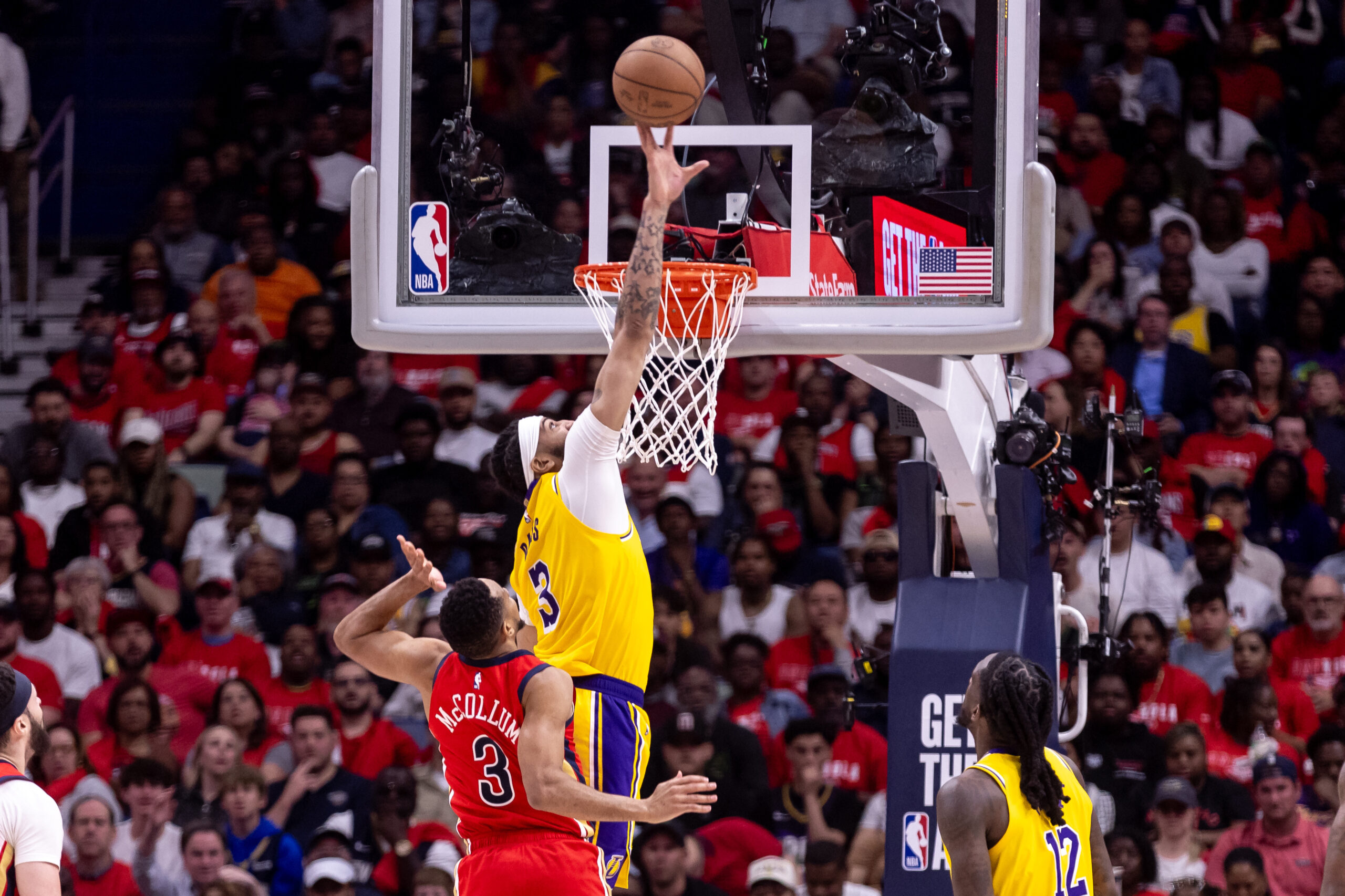 NBA: Playoffs-Los Angeles Lakers at New Orleans Pelicans