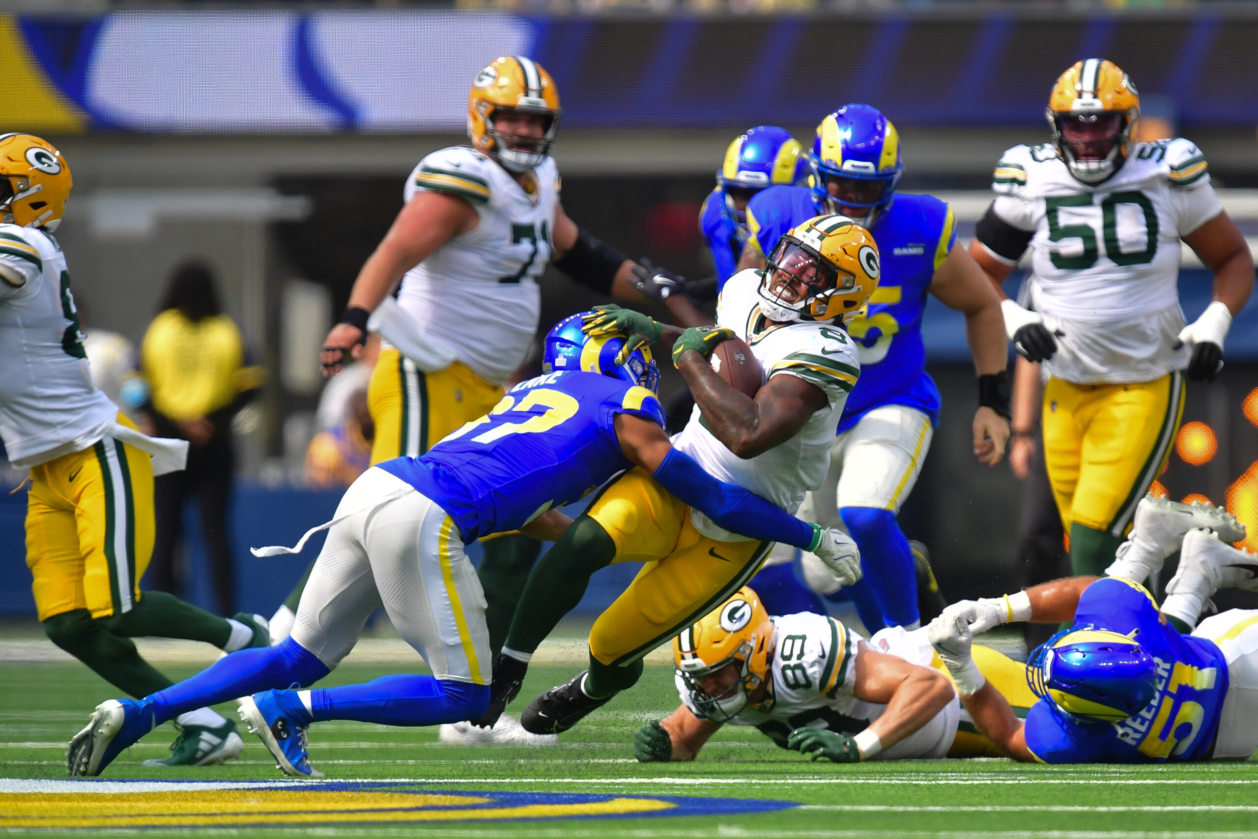 NFL: Green Bay Packers at Los Angeles Rams