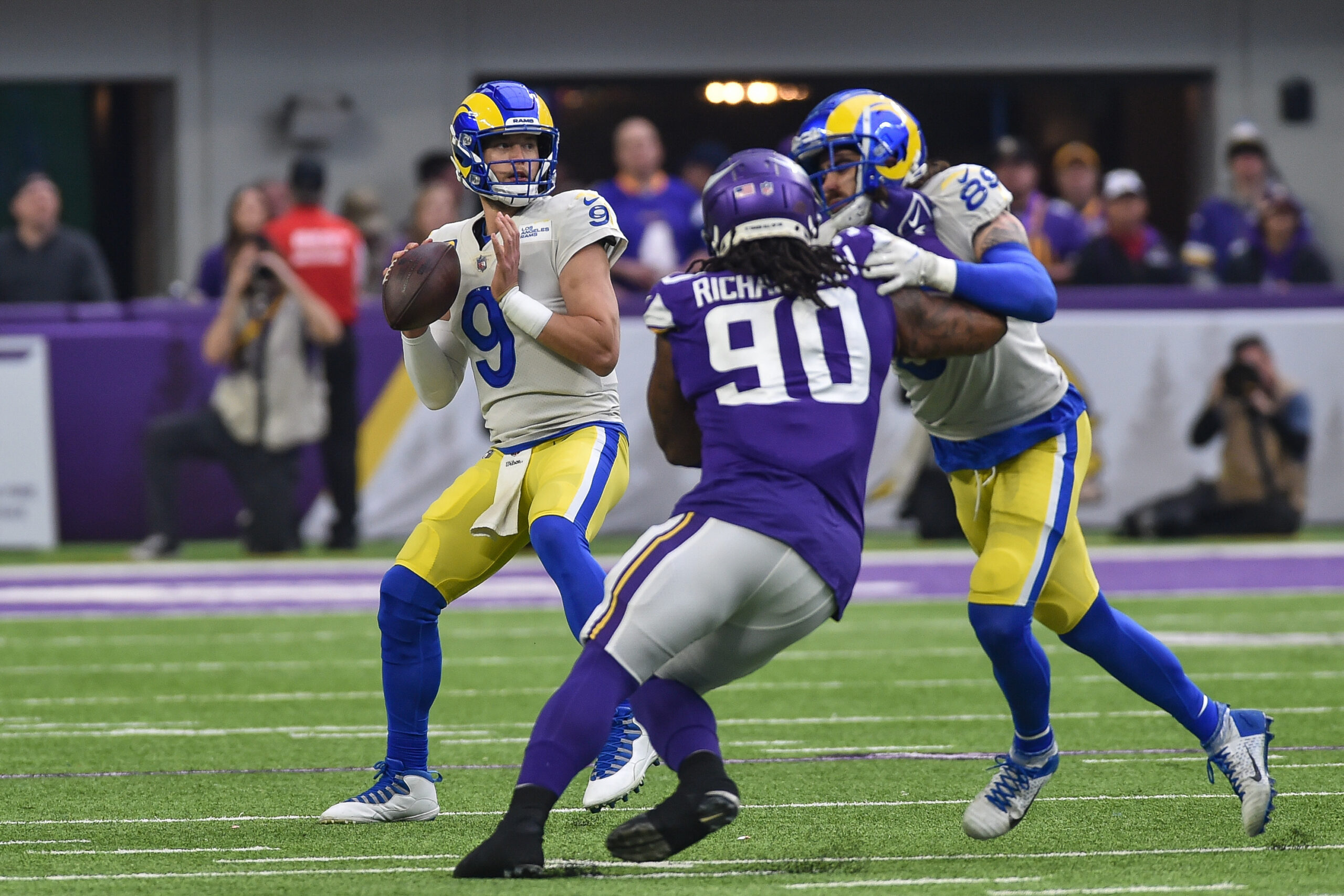 NFL: Los Angeles Rams at Minnesota Vikings Matthew Stafford