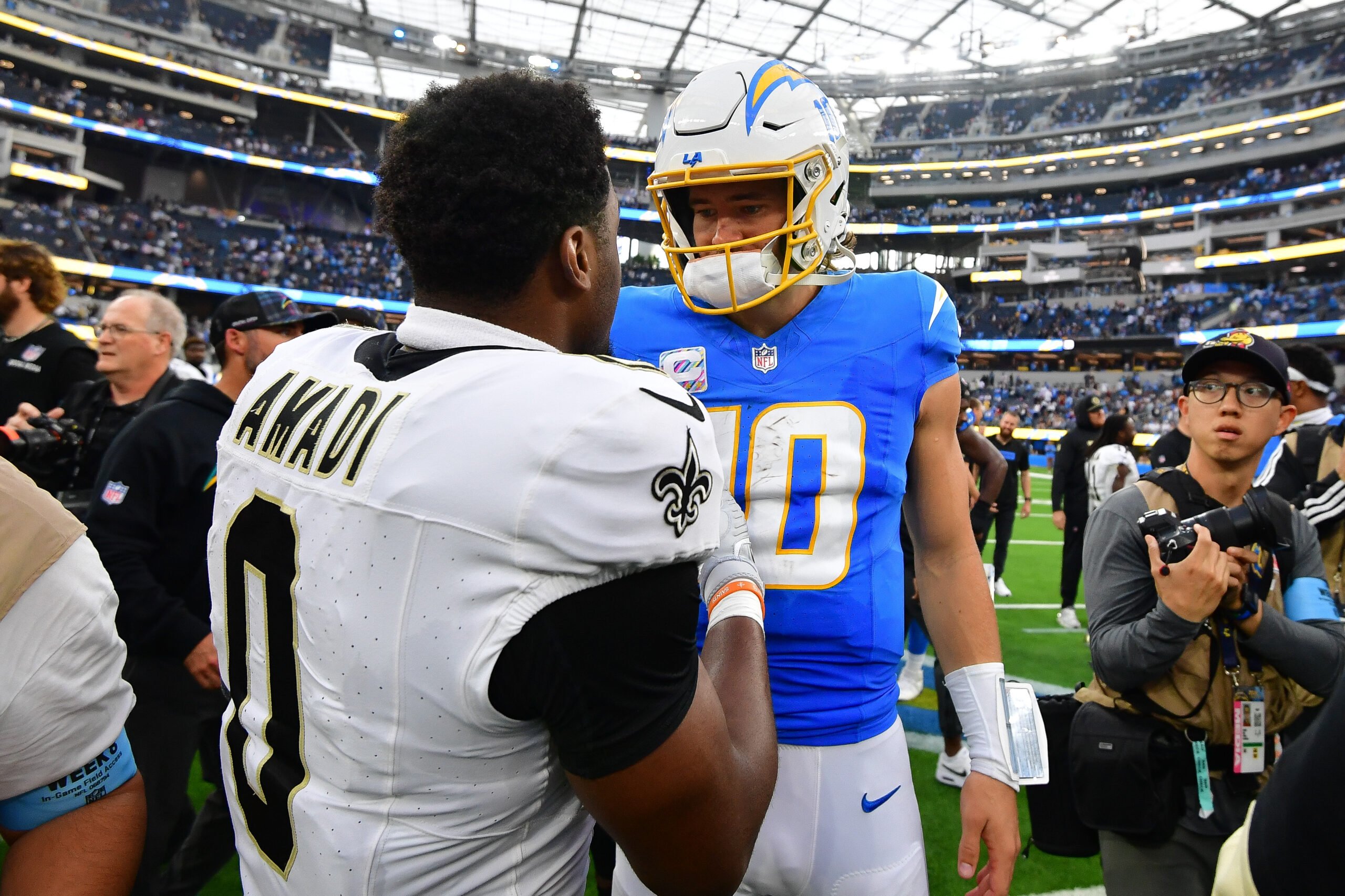 NFL: New Orleans Saints at Los Angeles Chargers