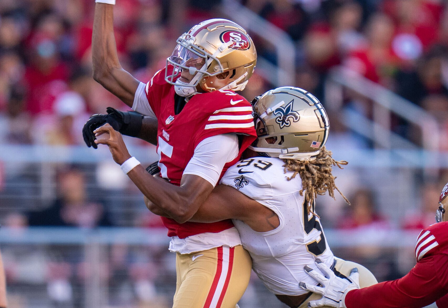 NFL: New Orleans Saints at San Francisco 49ers