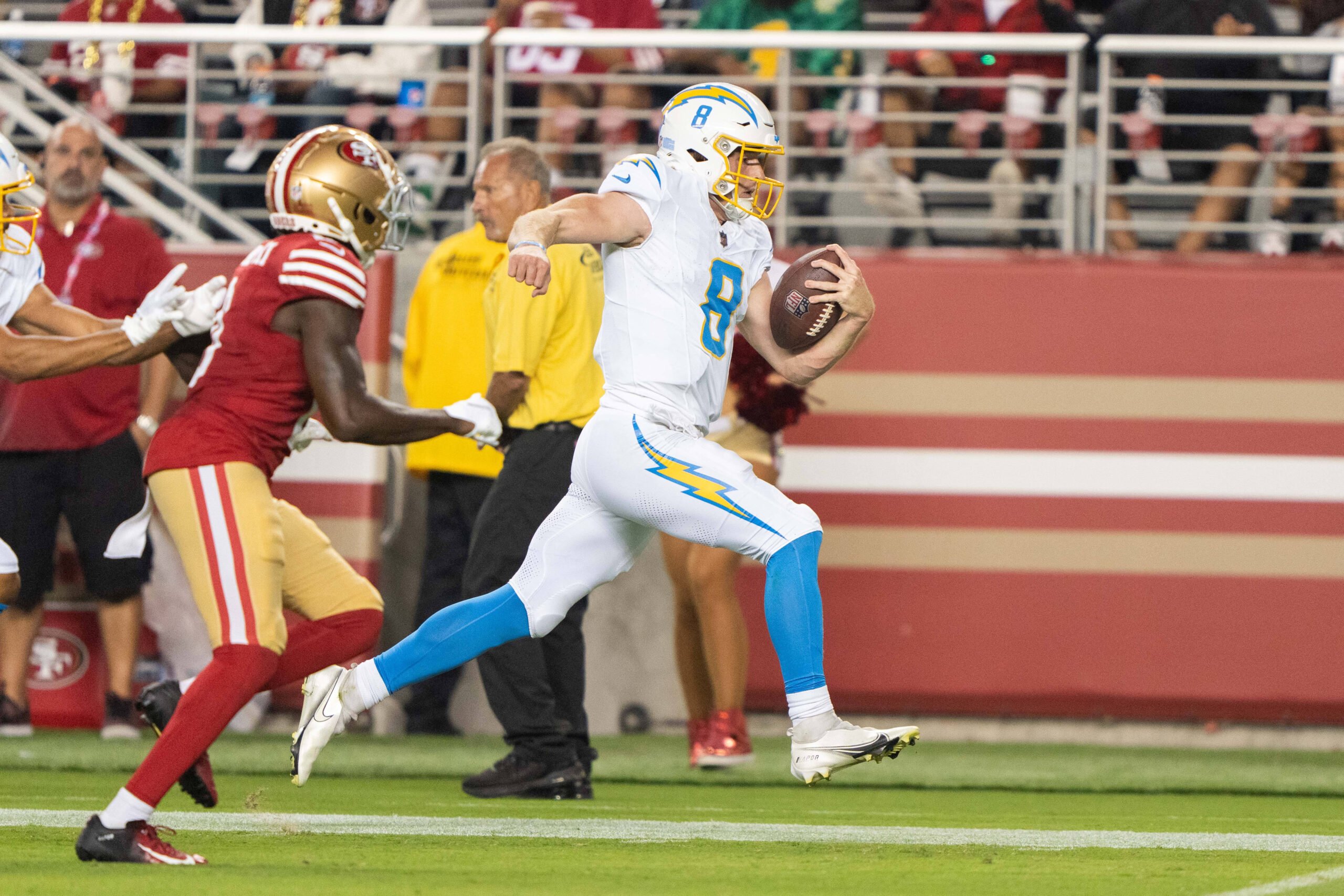 NFL: Preseason-Los Angeles Chargers at San Francisco 49ers