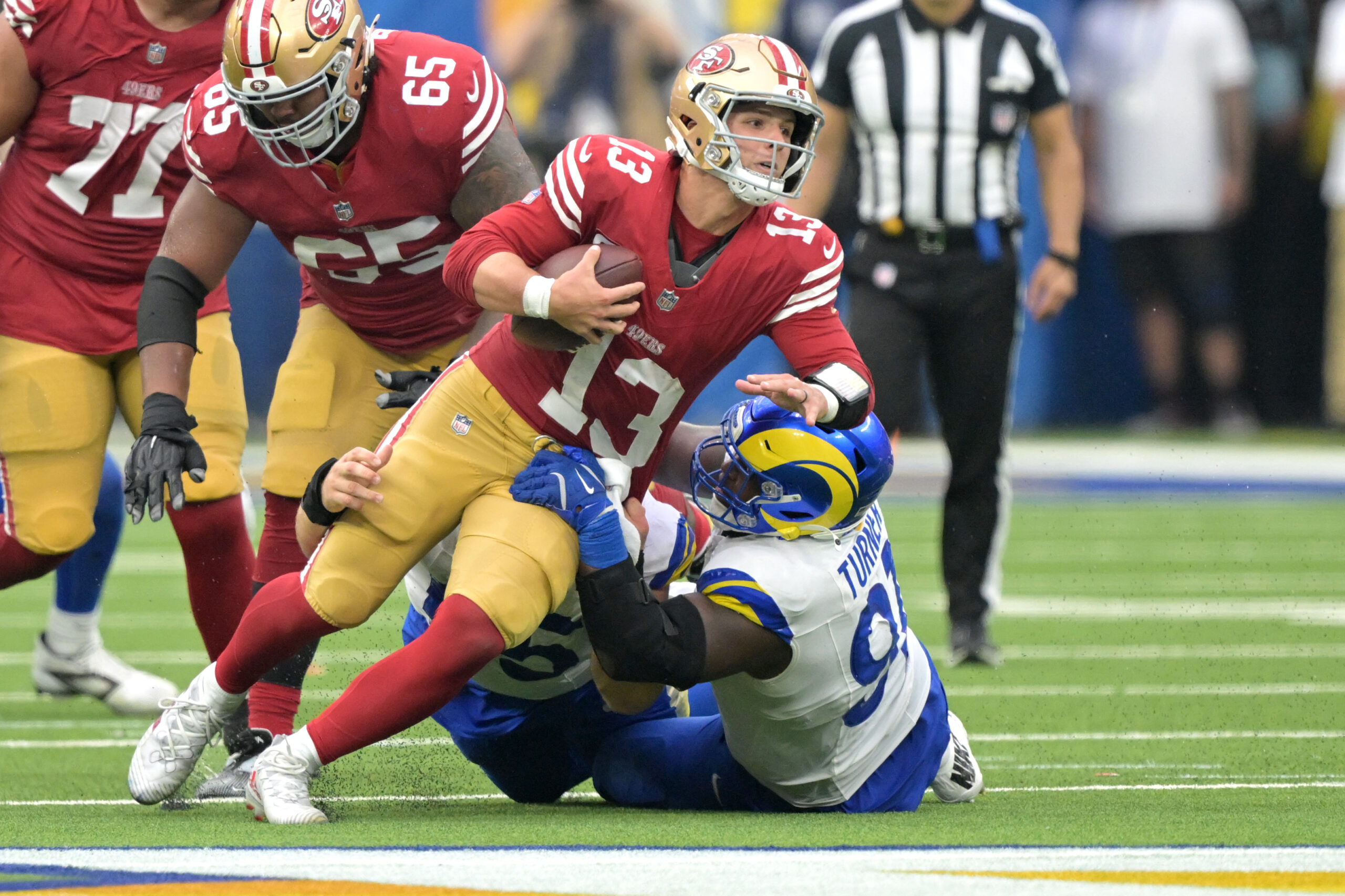 NFL: San Francisco 49ers at Los Angeles Rams