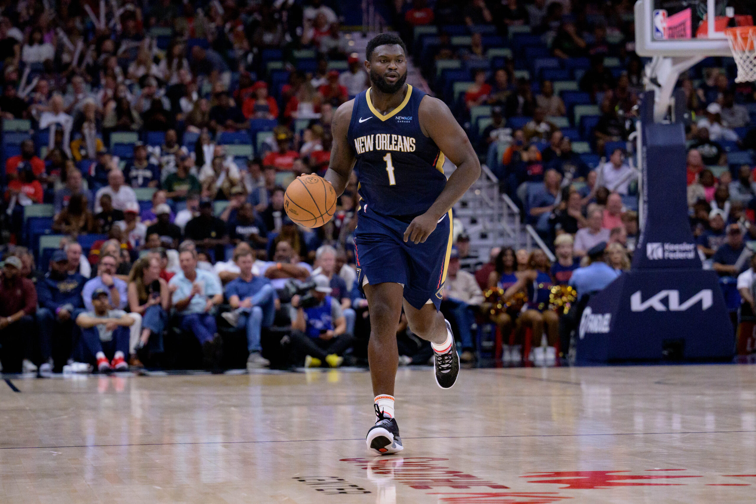 NBA: Cleveland Cavaliers at New Orleans Pelicans | Zion Williamson