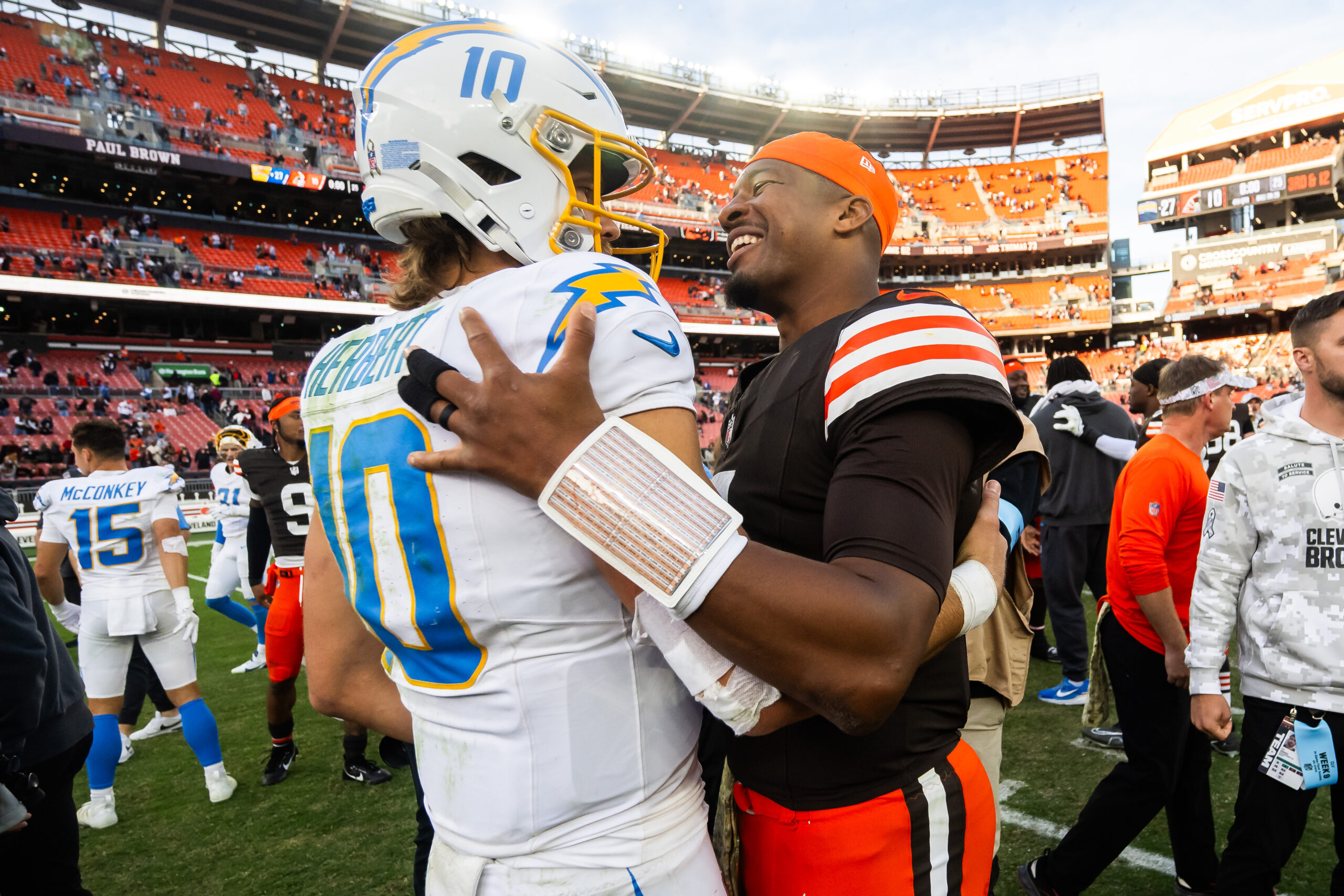 NFL: Los Angeles Chargers at Cleveland Browns