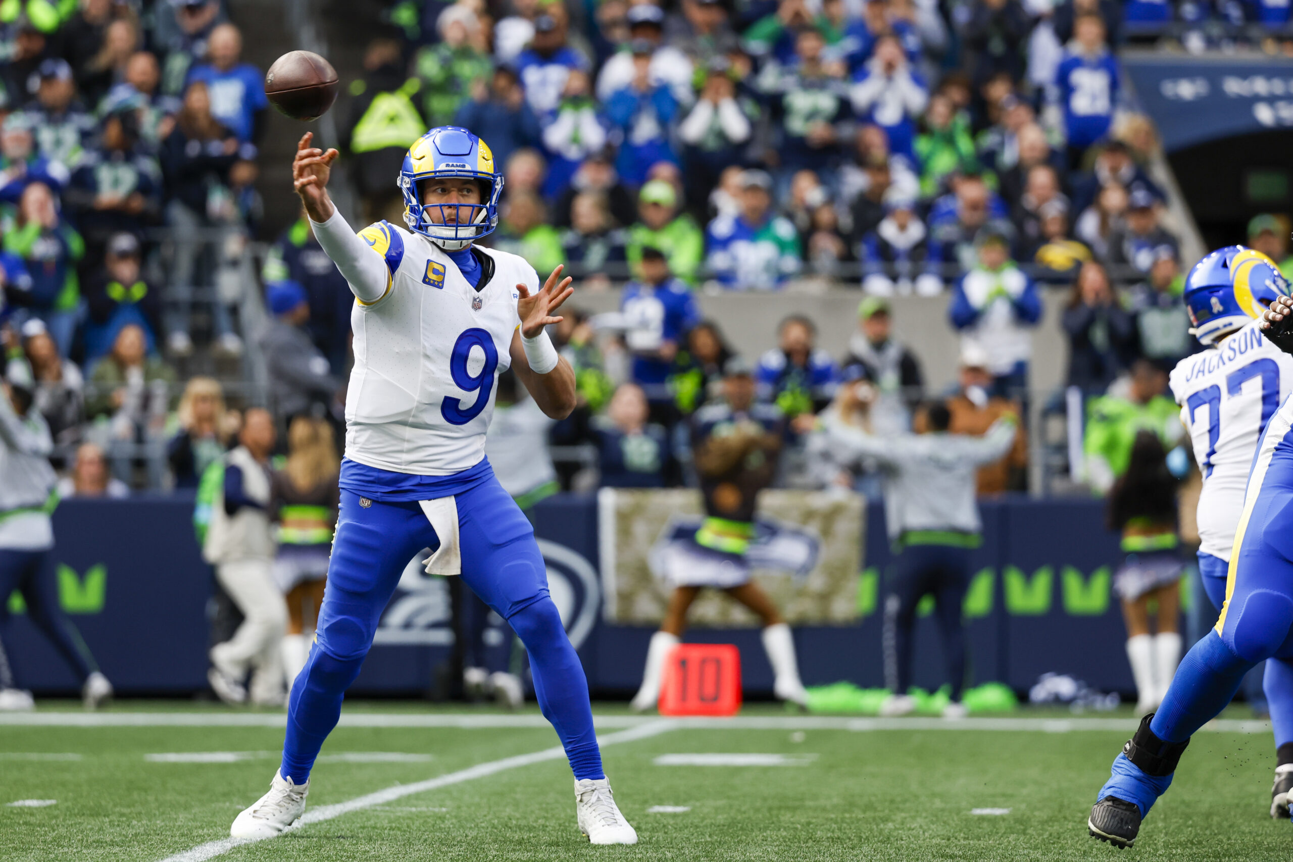 NFL: Los Angeles Rams at Seattle Seahawks | QB Matthew Stafford