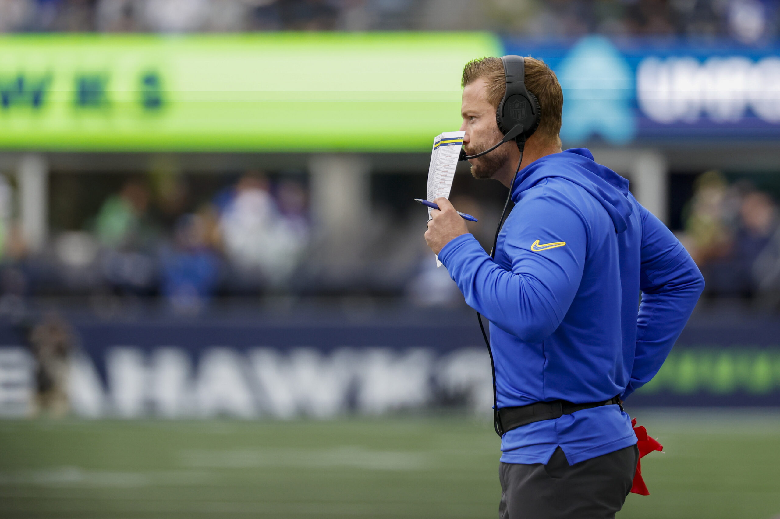 NFL: Los Angeles Rams at Seattle Seahawks Sean McVay