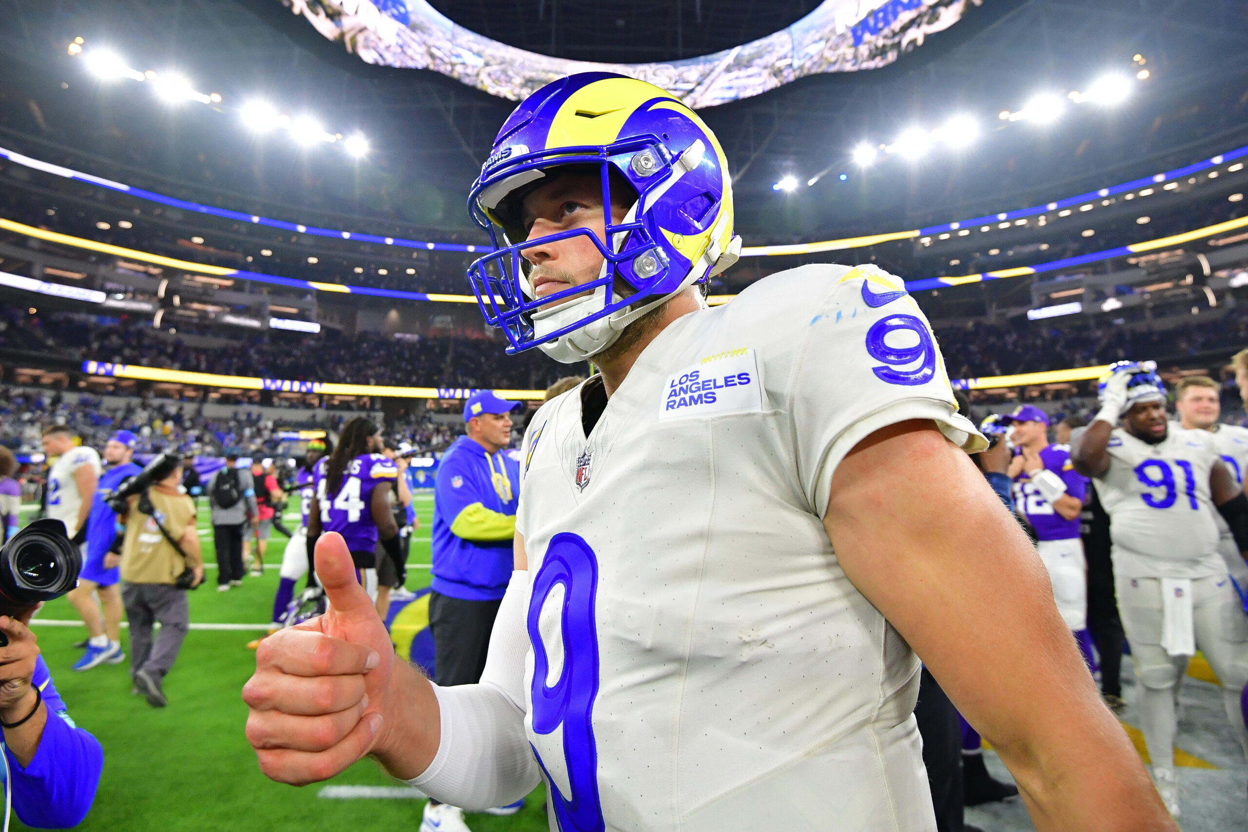 NFL: Minnesota Vikings at Los Angeles Rams Matthew Stafford