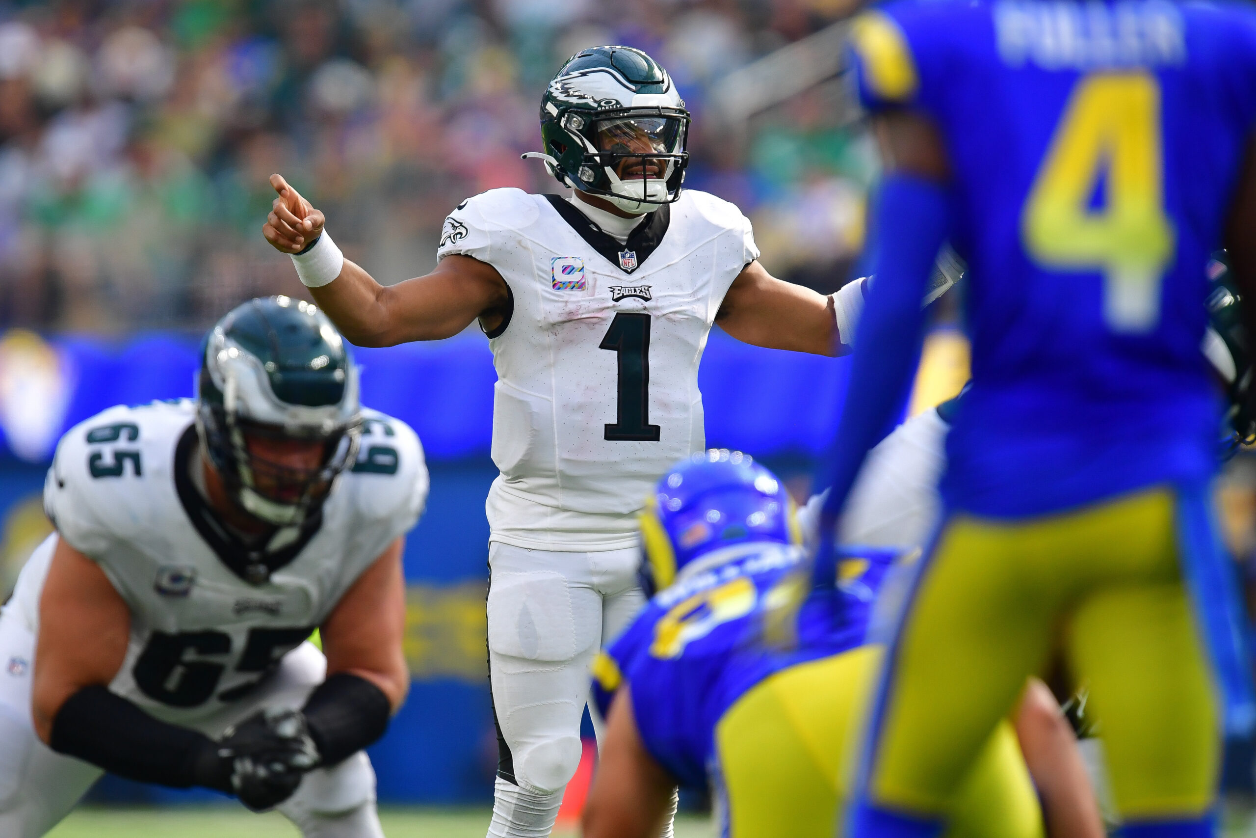 NFL: Philadelphia Eagles at Los Angeles Rams