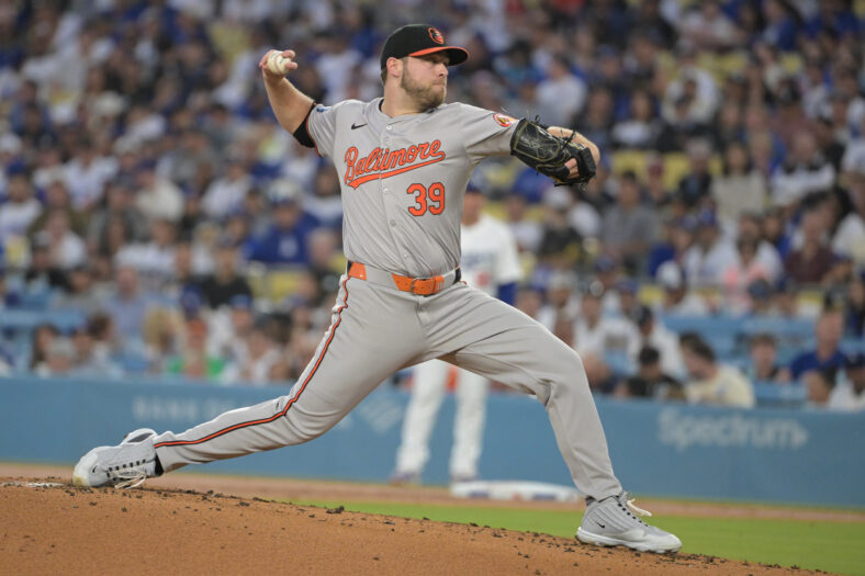 MLB: Baltimore Orioles at Los Angeles Dodgers