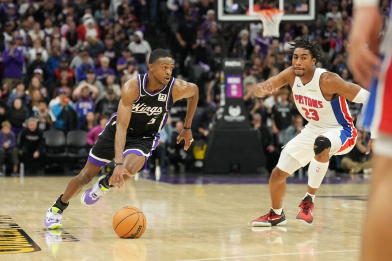 NBA: Detroit Pistons at Sacramento Kings