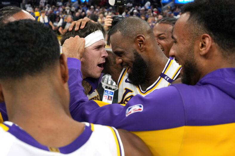 NBA: Los Angeles Lakers at Golden State Warriors