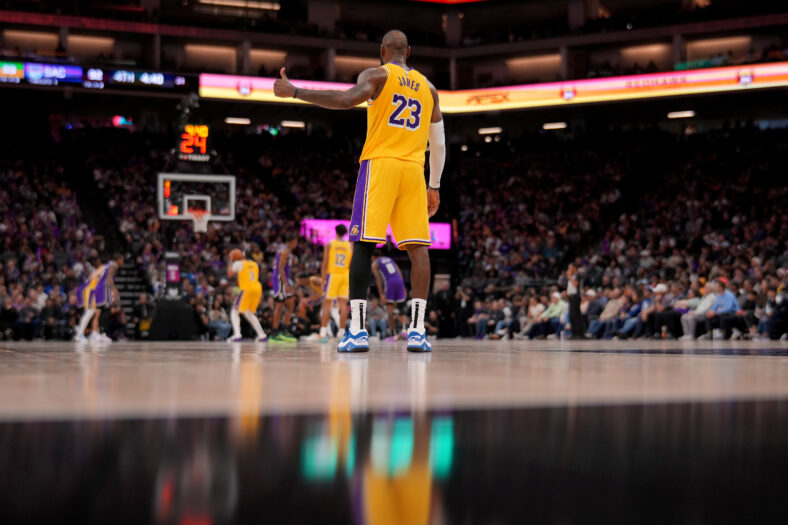 NBA: Los Angeles Lakers at Sacramento Kings | LeBron James